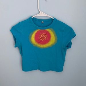 CUTE HIPPIE CROP TOP